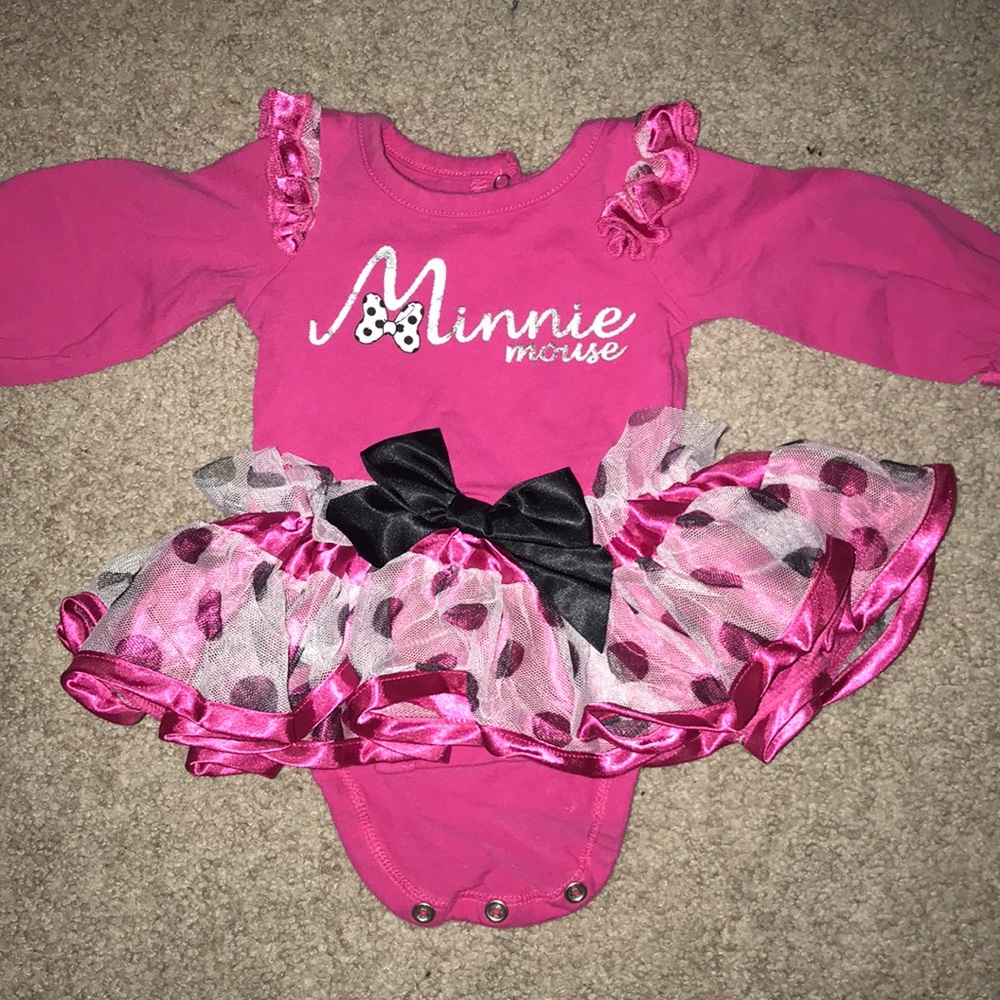 COPY - Newborn Minnie Mouse outfit